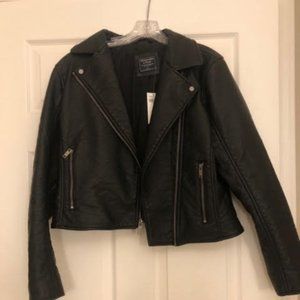 Abercrombie Faux Leather Jacket